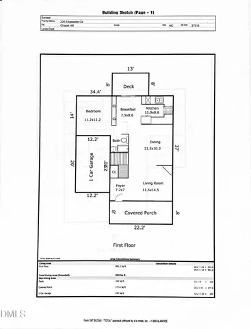 $775,000 | 226 Edgewater Circle, Chapel Hill, NC 27516