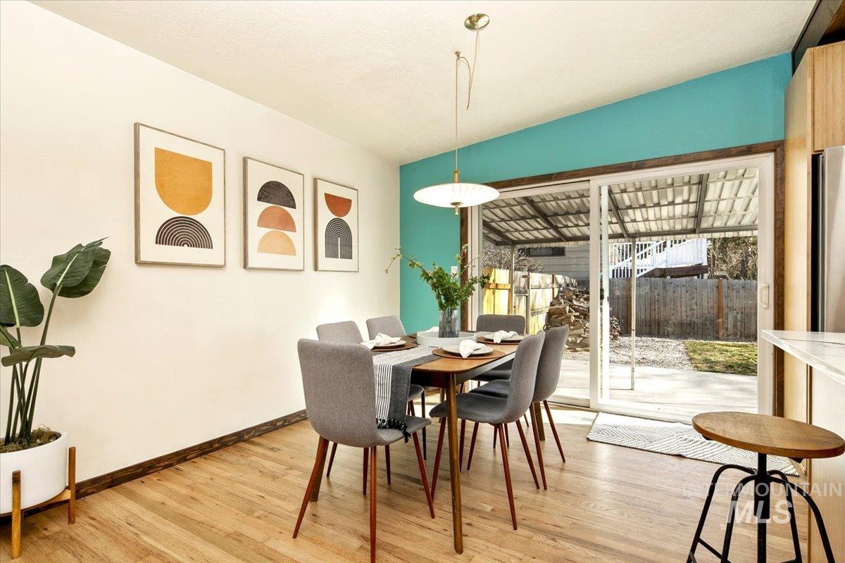 2518 Lancaster Drive Boise, ID 83702 - Photo 20 of 41 Dining room featuring light wood-style flooring