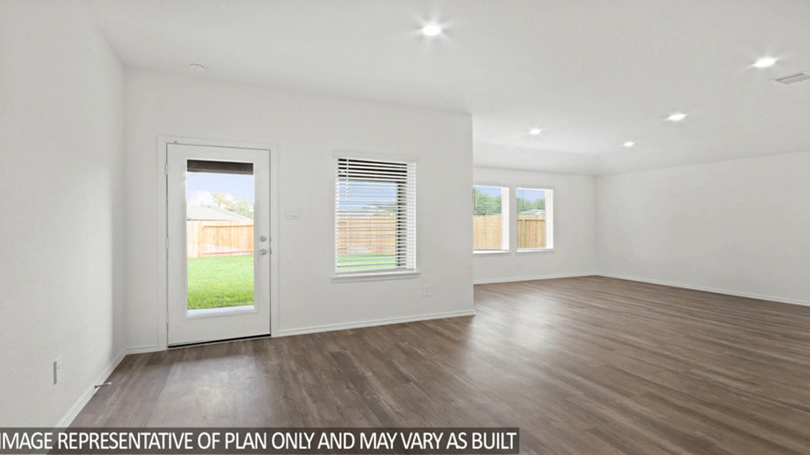 14376 Oceanblue Way Splendora, TX 77372 - Photo 7 of 21 an empty room with wooden floor and windows