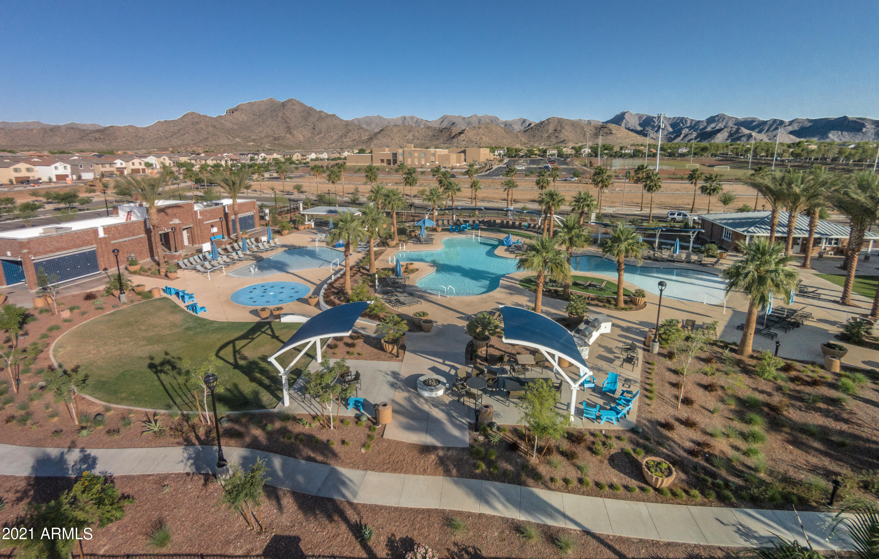 20940 West Almeria Road Buckeye, AZ 85396 - Photo 37 of 46 Swim park drone 2