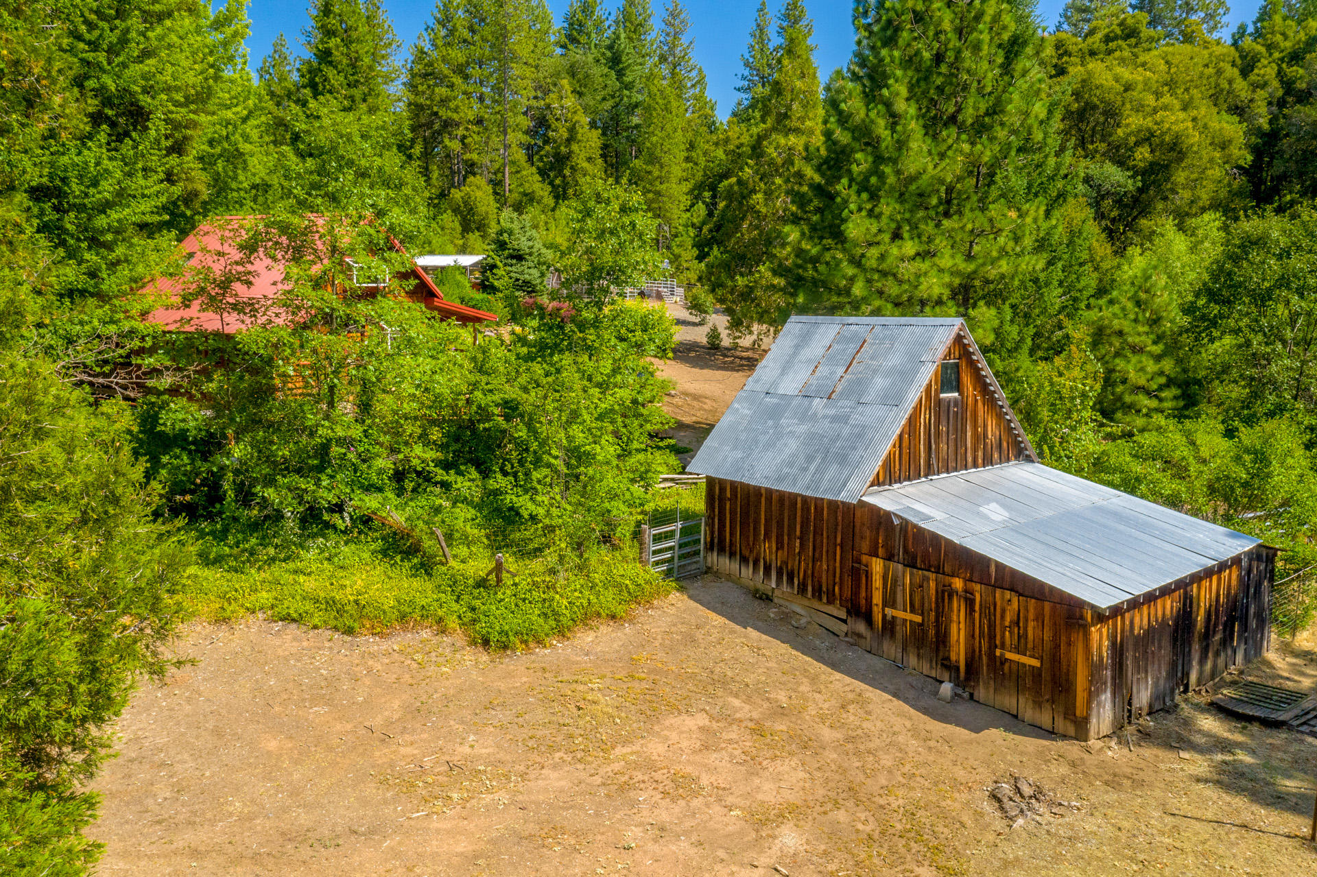30522 Oak Run To Fern Road Whitmore, CA 96096 - Photo 57 of 70 aerial barn