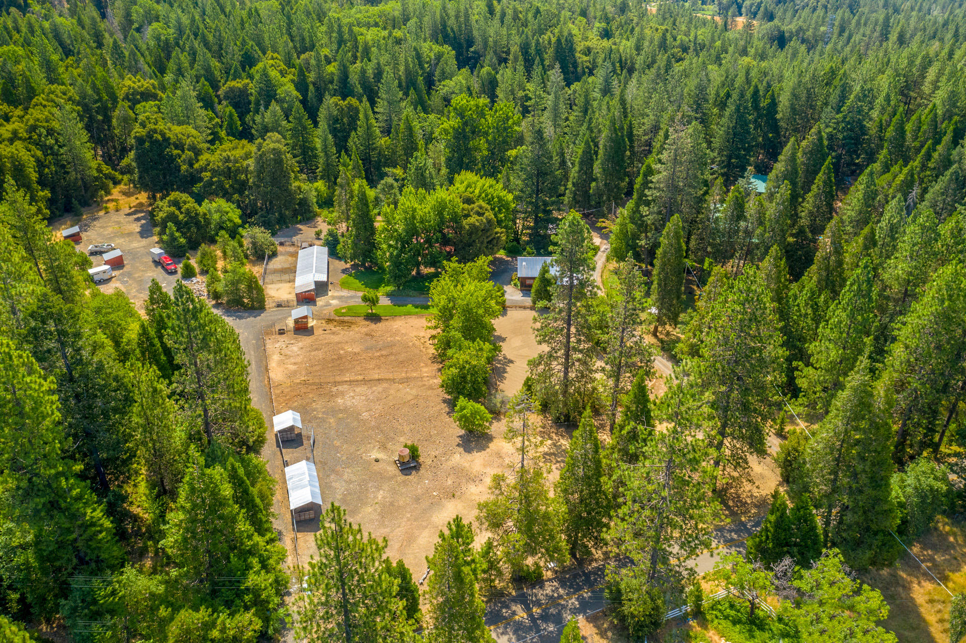 30522 Oak Run To Fern Road Whitmore, CA 96096 - Photo 61 of 70 aerial high2