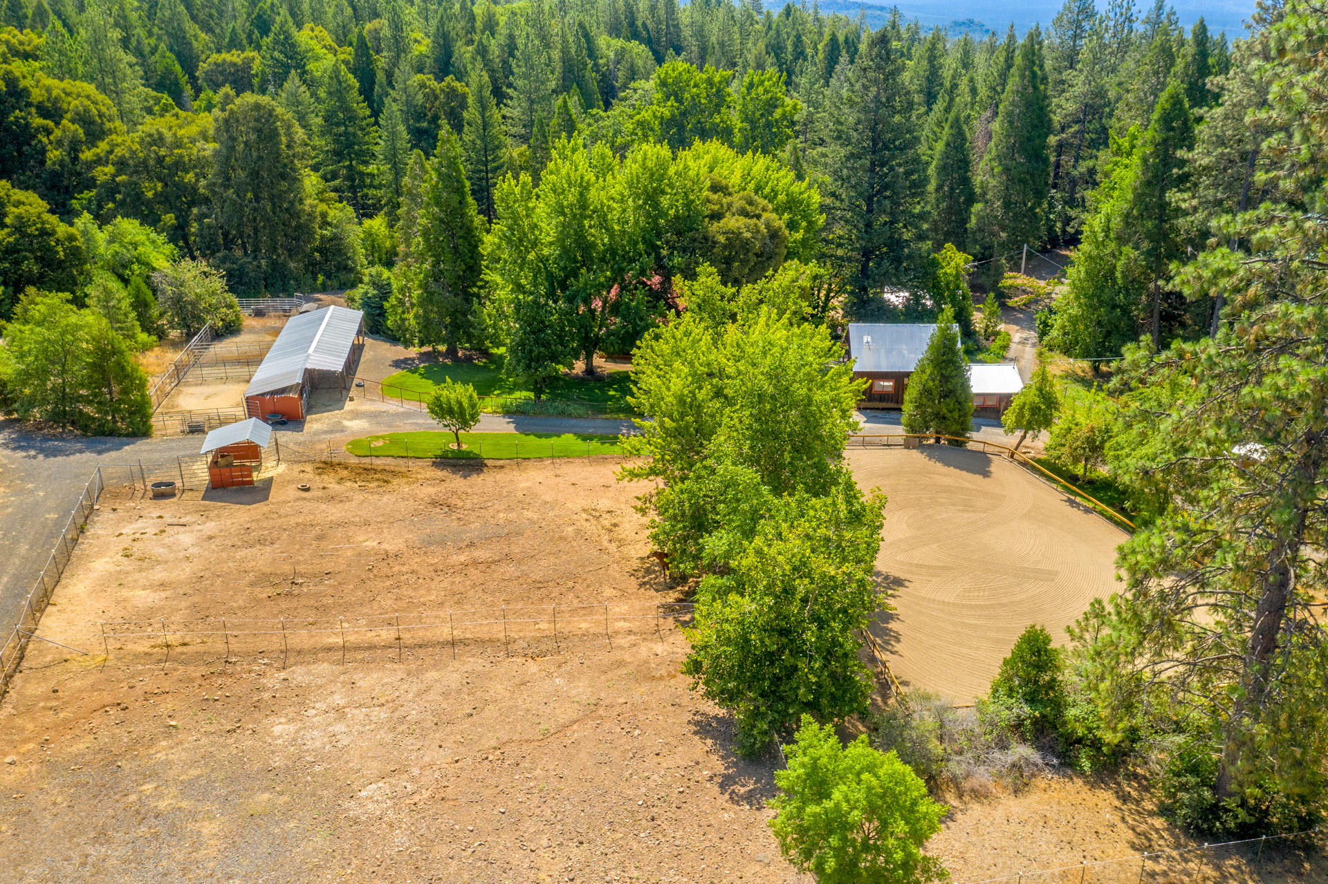30522 Oak Run To Fern Road Whitmore, CA 96096 - Photo 65 of 70 aerial paddocks