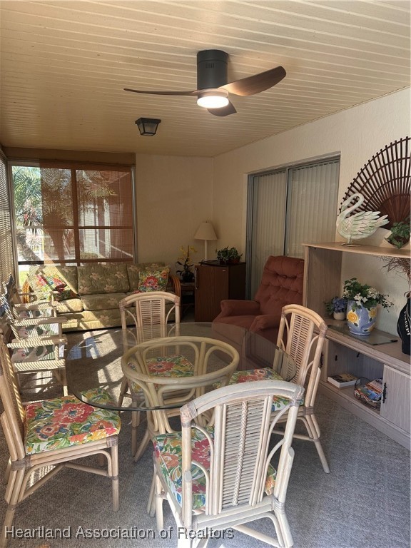 5007 Granada Boulevard Sebring, FL 33872 - Photo 14 of 15 a view of a dining room with furniture