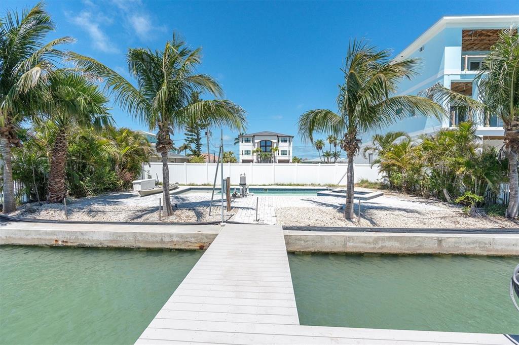 575 Crystal Drive Madeira Beach, FL 33708 - Photo 13 of 16 a view of outdoor space with lake view