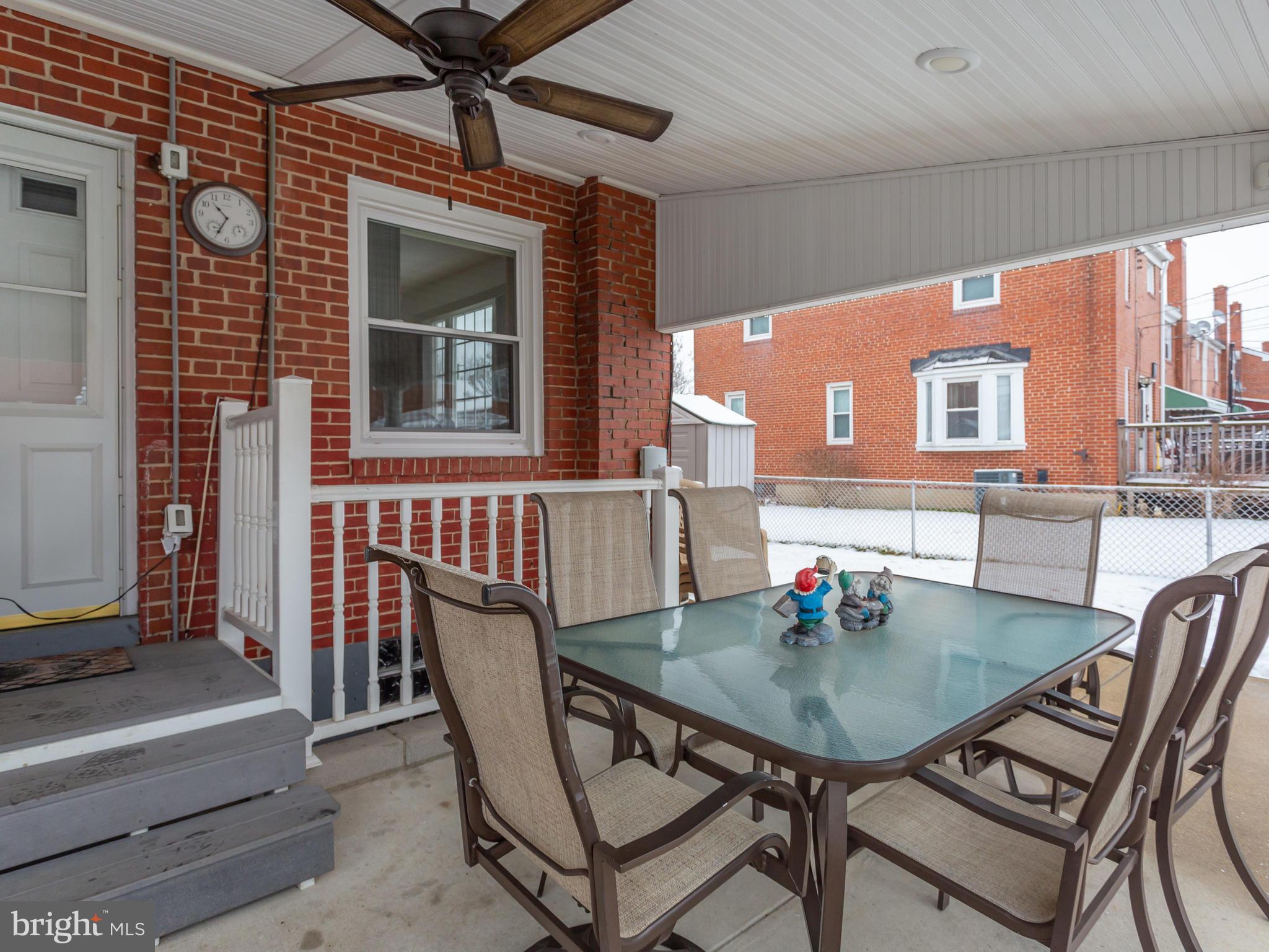 811 Middlesex Road Baltimore, MD 21221 - Photo 31 of 35 REAR COVERED PATIO