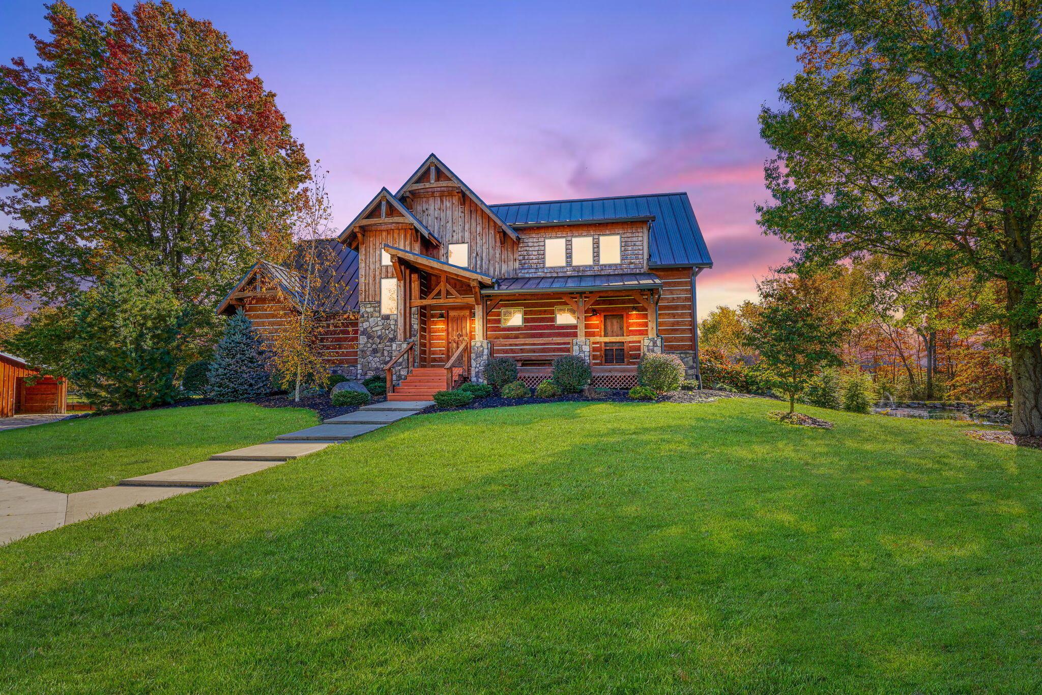 3880 Blue Church Road Virtual Twilight