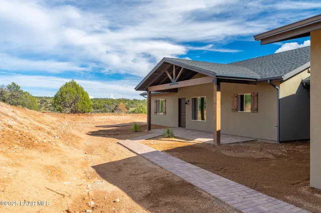 a view of sky from balcony