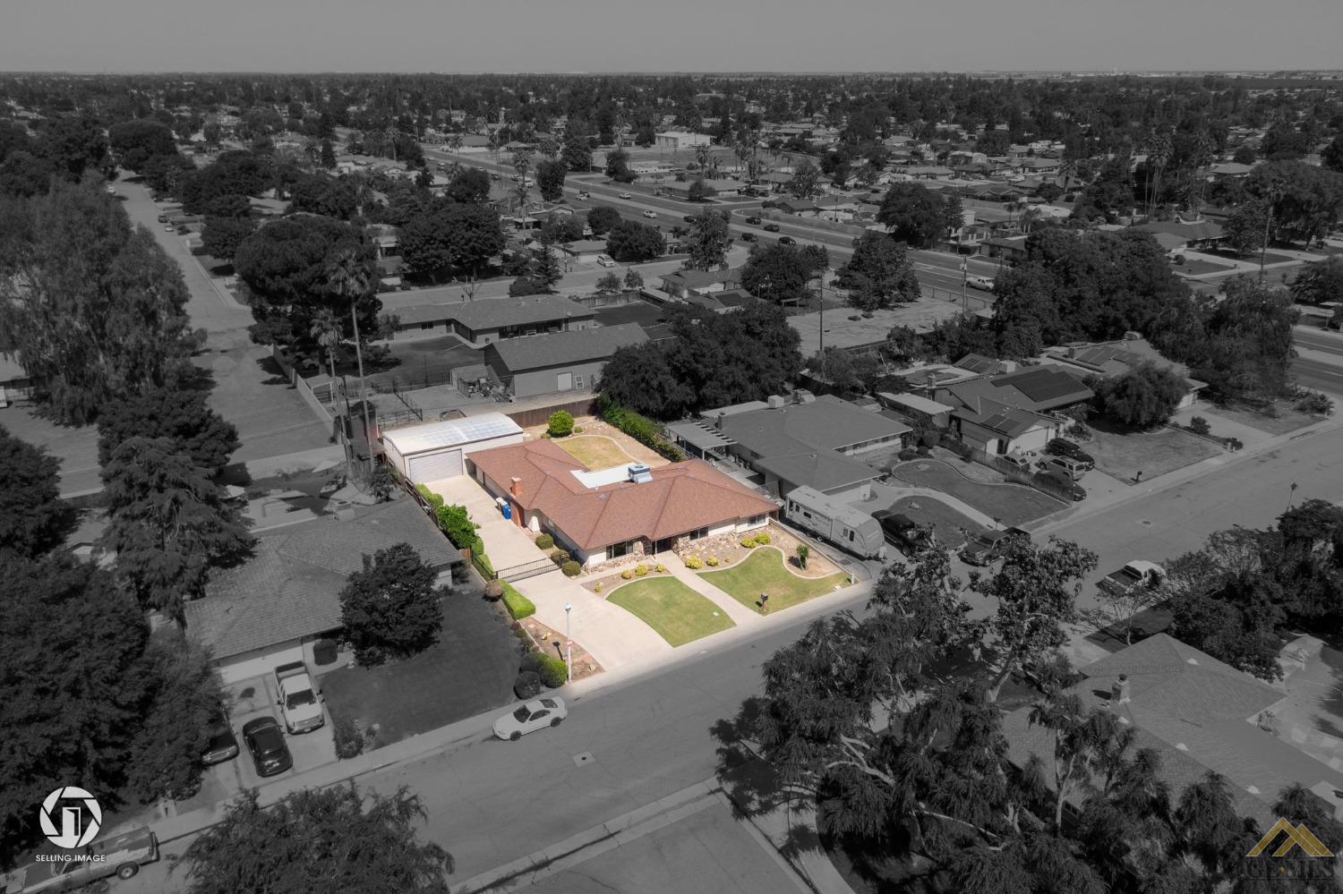 Undisclosed Address Bakersfield, CA 93308 - Photo 3 of 45 an aerial view of a house with a outdoor space