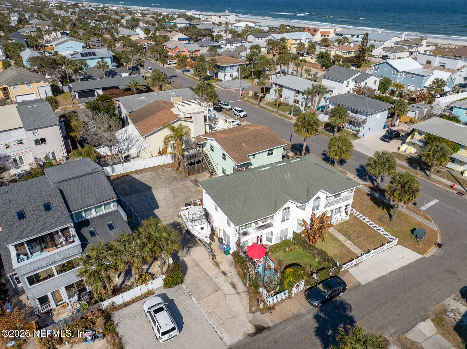 1914 First Street Neptune Beach, FL 32266 - Photo 45 of 55 an aerial view of a city