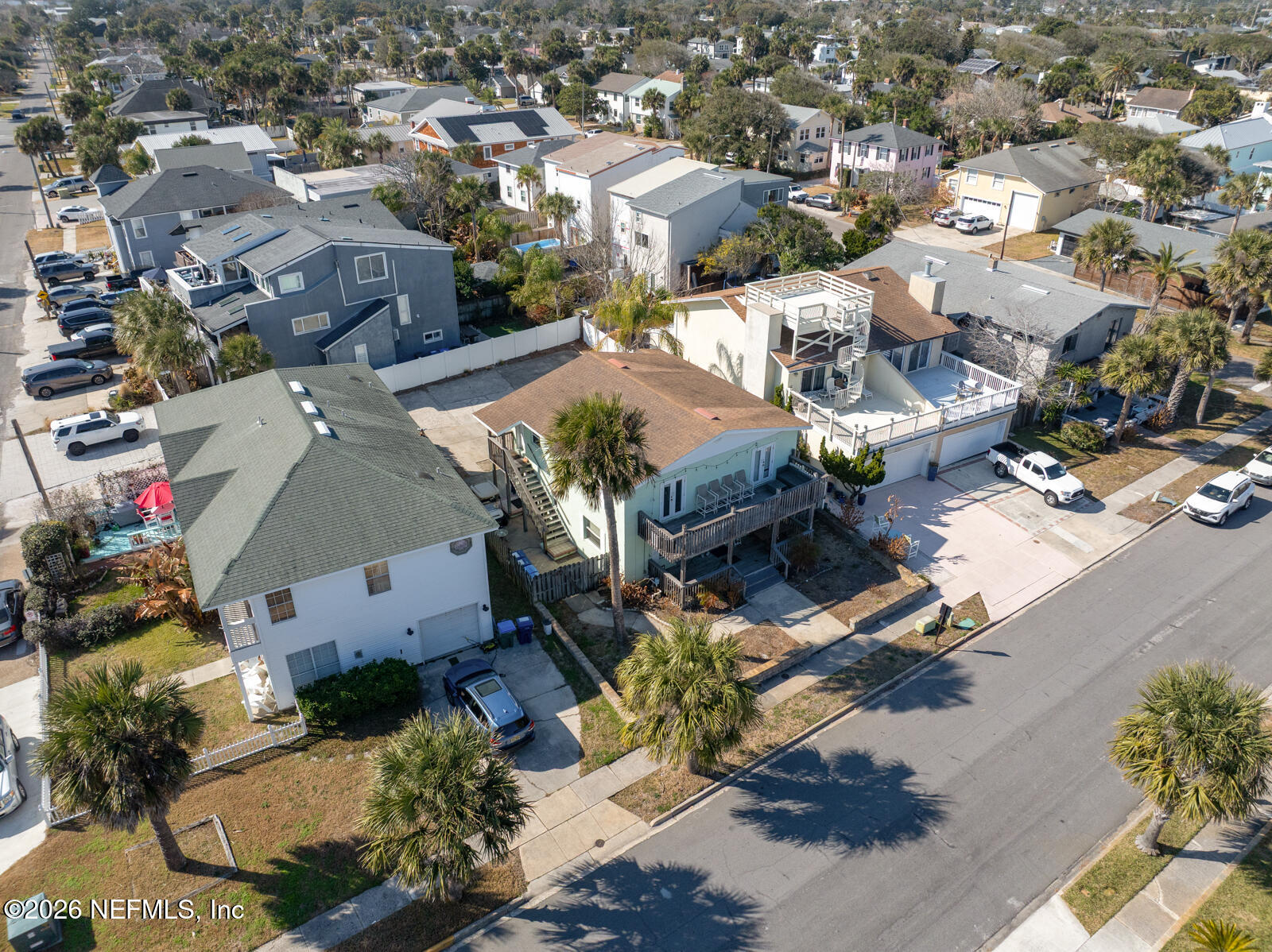 1914 First Street Neptune Beach, FL 32266 - Photo 47 of 55 an aerial view of a city