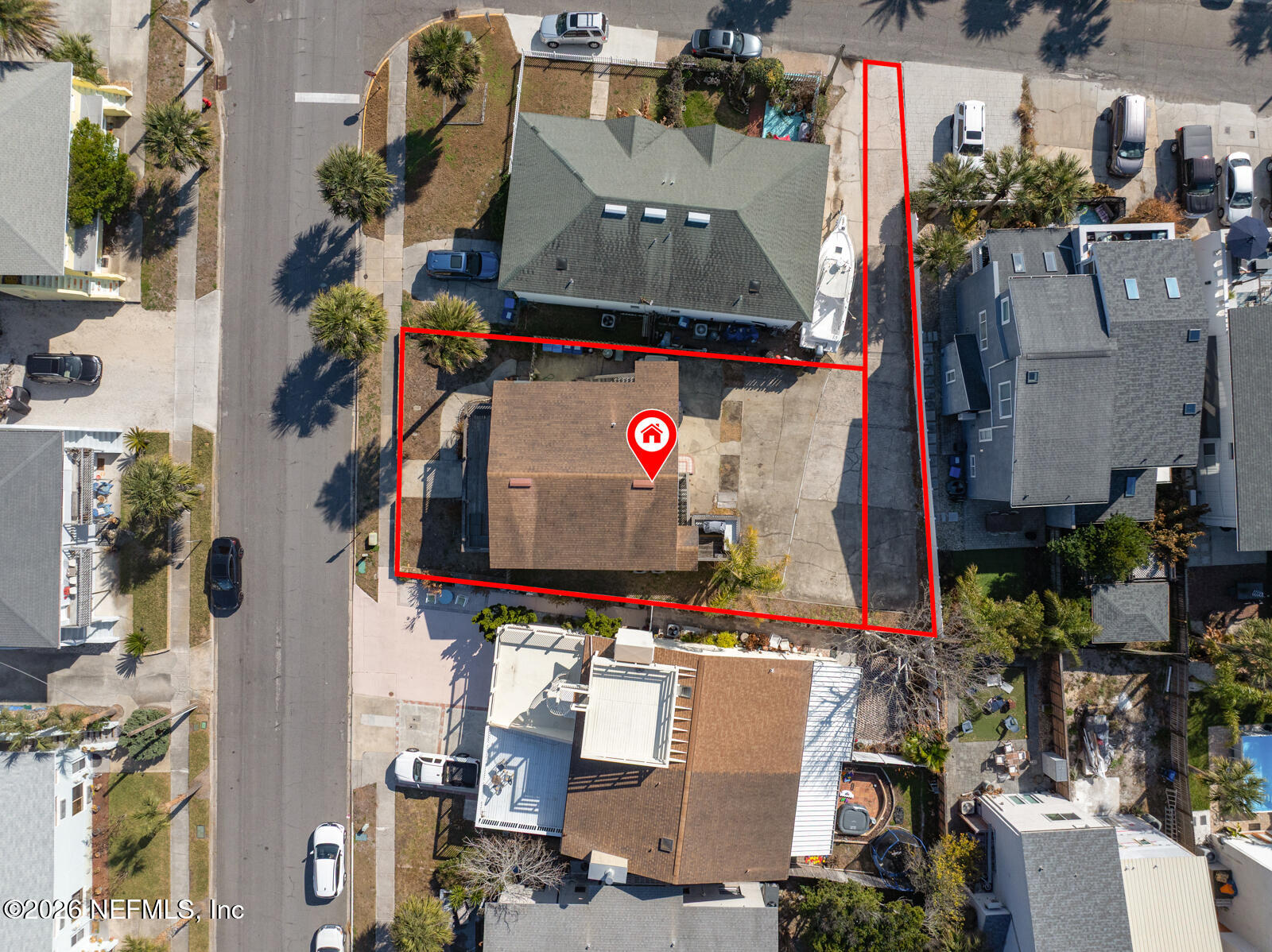 1914 First Street Neptune Beach, FL 32266 - Photo 55 of 55 an aerial view of multiple house