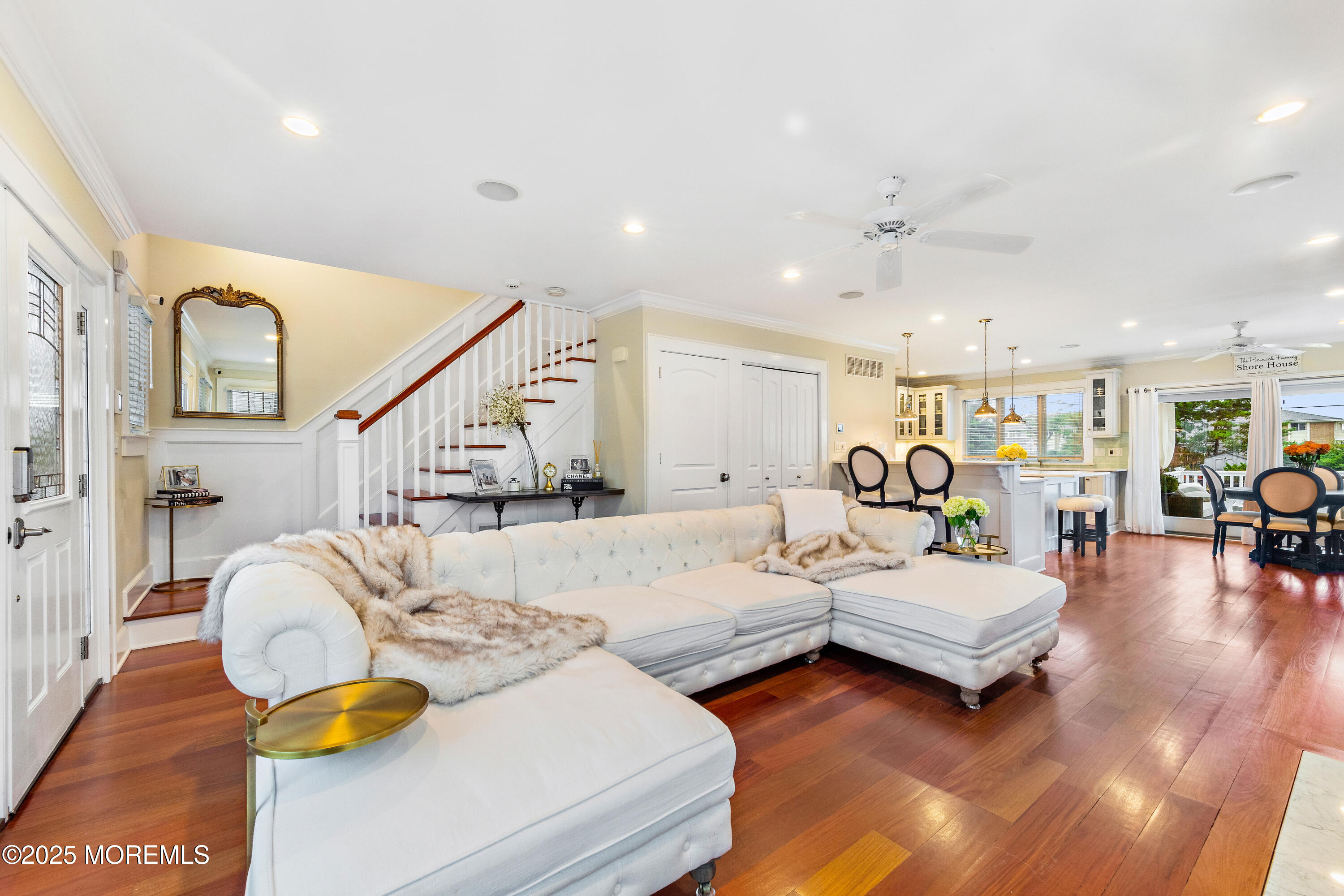 6 Via Ripa Sea Bright, NJ 07760 - Photo 13 of 25 a living room with furniture and wooden floor