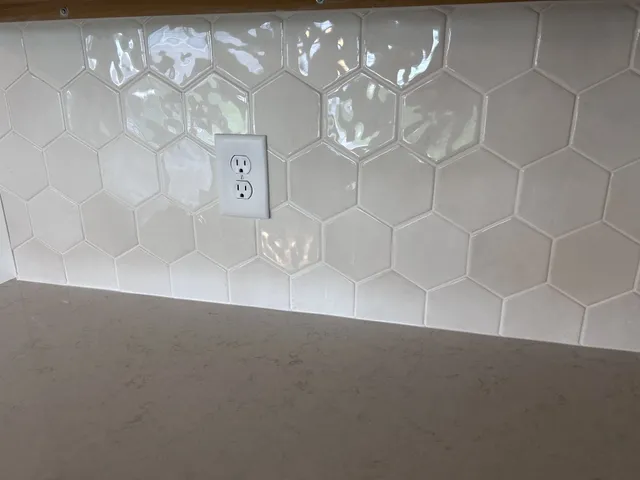 close up of a white marble wall