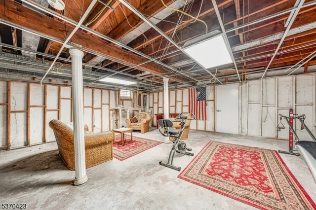 a outdoor space with patio lots of furniture and a rug