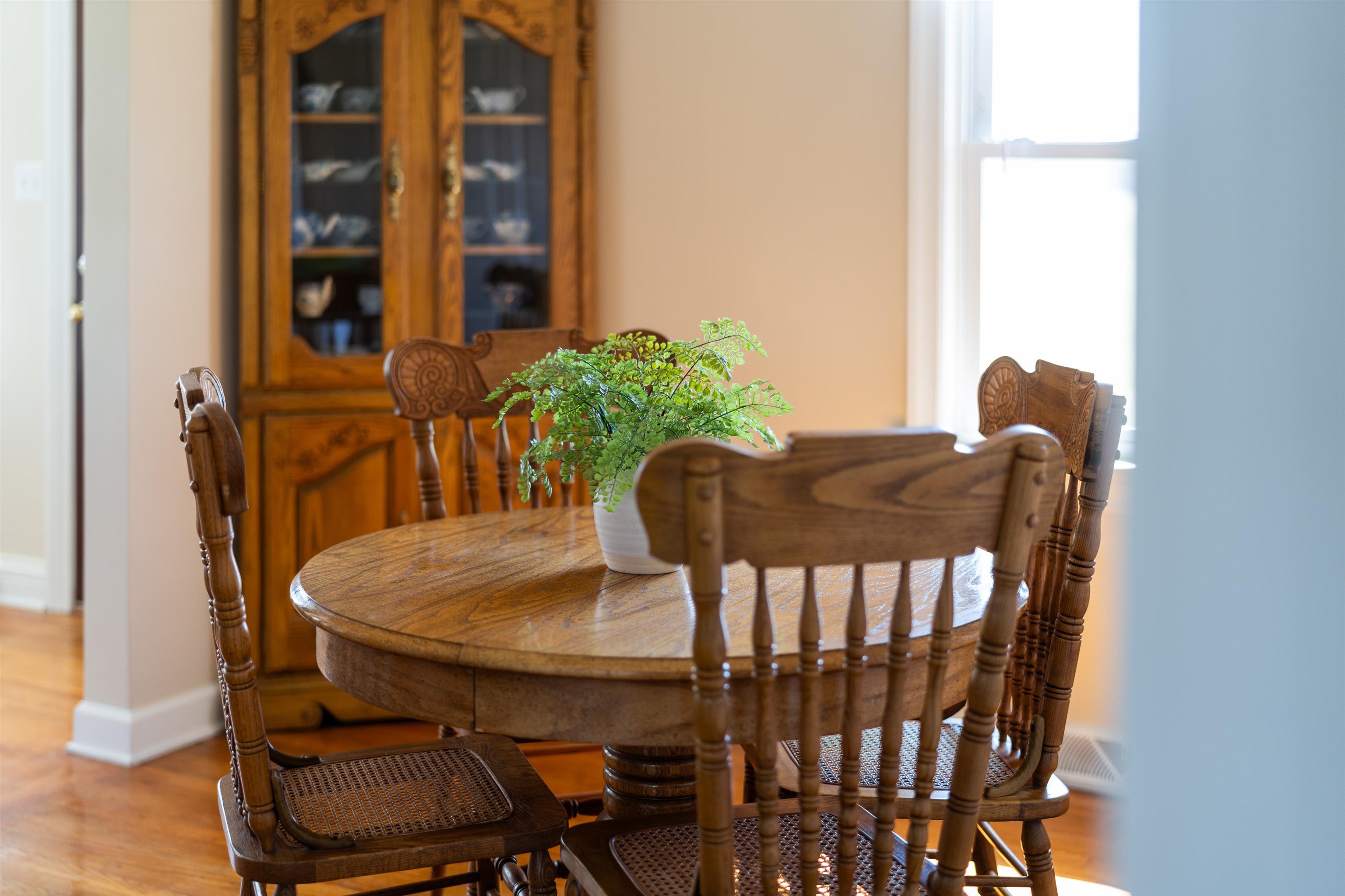 899 Timber Ridge Road Fairfield, VA 24435 - Photo 43 of 65 a view of a dining room with furniture and window