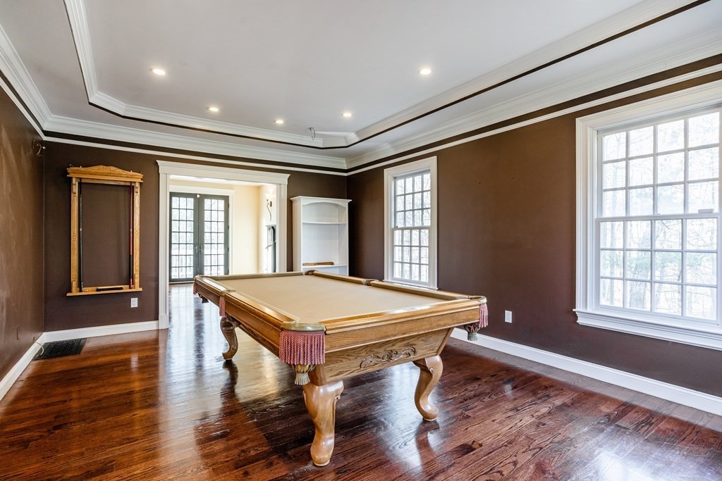 50 Corn Road Bolton, MA 01740 - Photo 14 of 40 a room with pool table and windows