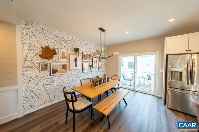 a outdoor space with furniture