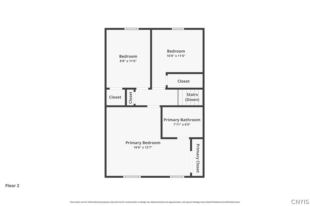 6177 Rock Cut Road De Witt, NY 13078 - Photo 34 of 36 Second floor floor plan