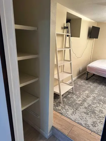 a view of an entryway door