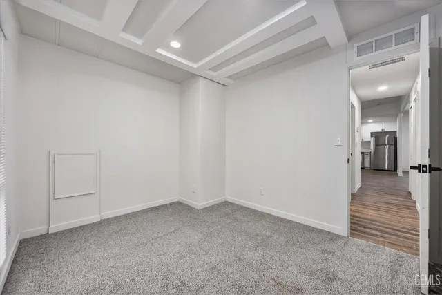 wooden floor in a room