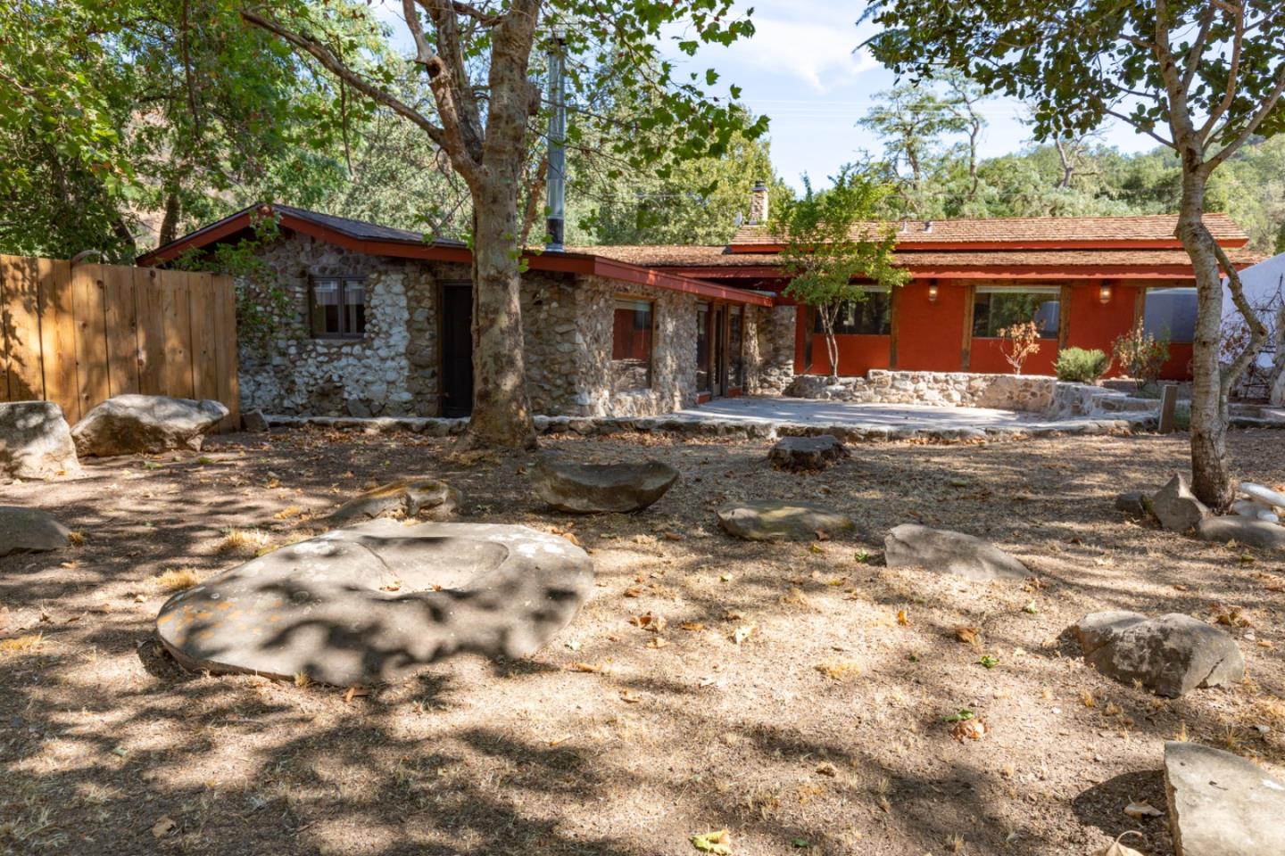 20500 Cachagua Road Carmel Valley, CA 93924 - Photo 38 of 66 a front view of a house with a yard