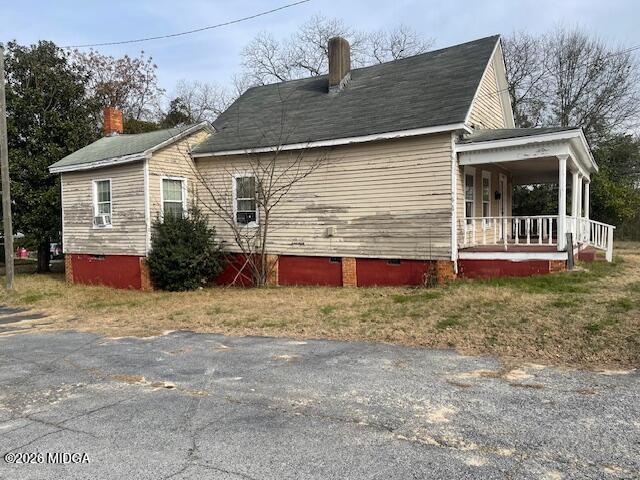1837 2nd Avenue Macon, GA 31201 - Photo 3 of 4 a view of back yard of the house