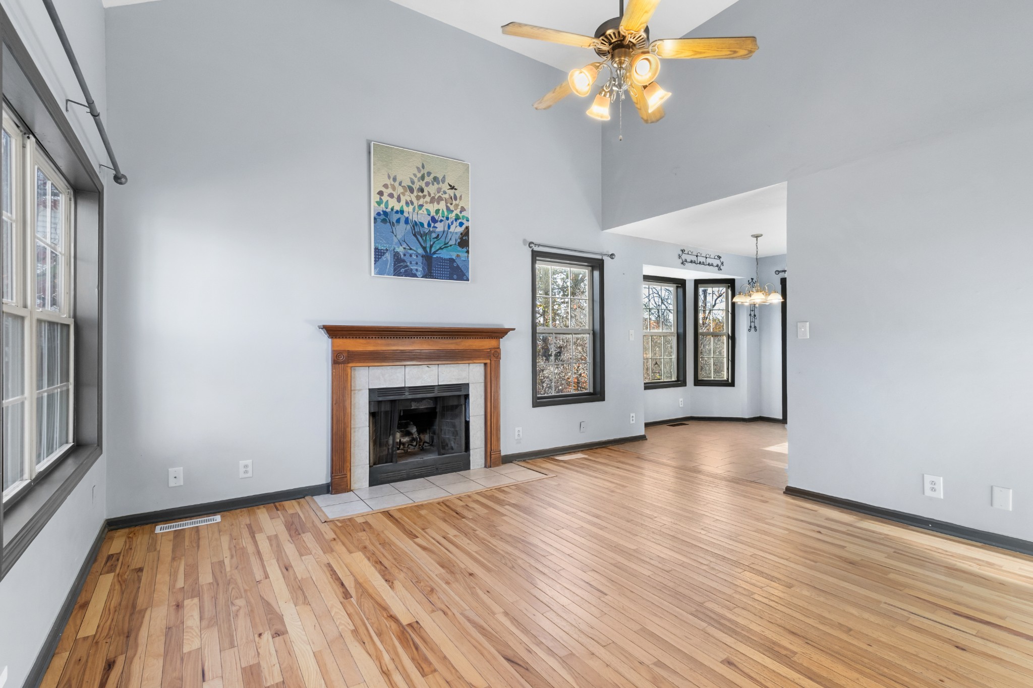 2883 Rome Lane Clarksville, TN 37040 - Photo 2 of 23 a view of an empty room with window and wooden floor