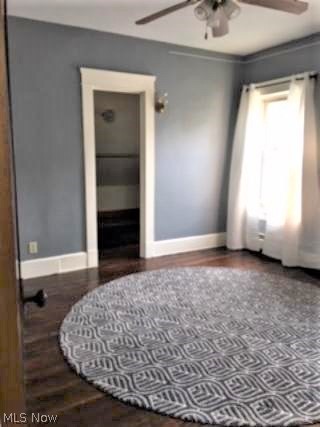 55 Center Road Bedford, OH 44146 - Photo 24 of 34 Second bedroom upstairs - wood floors in all rooms uip