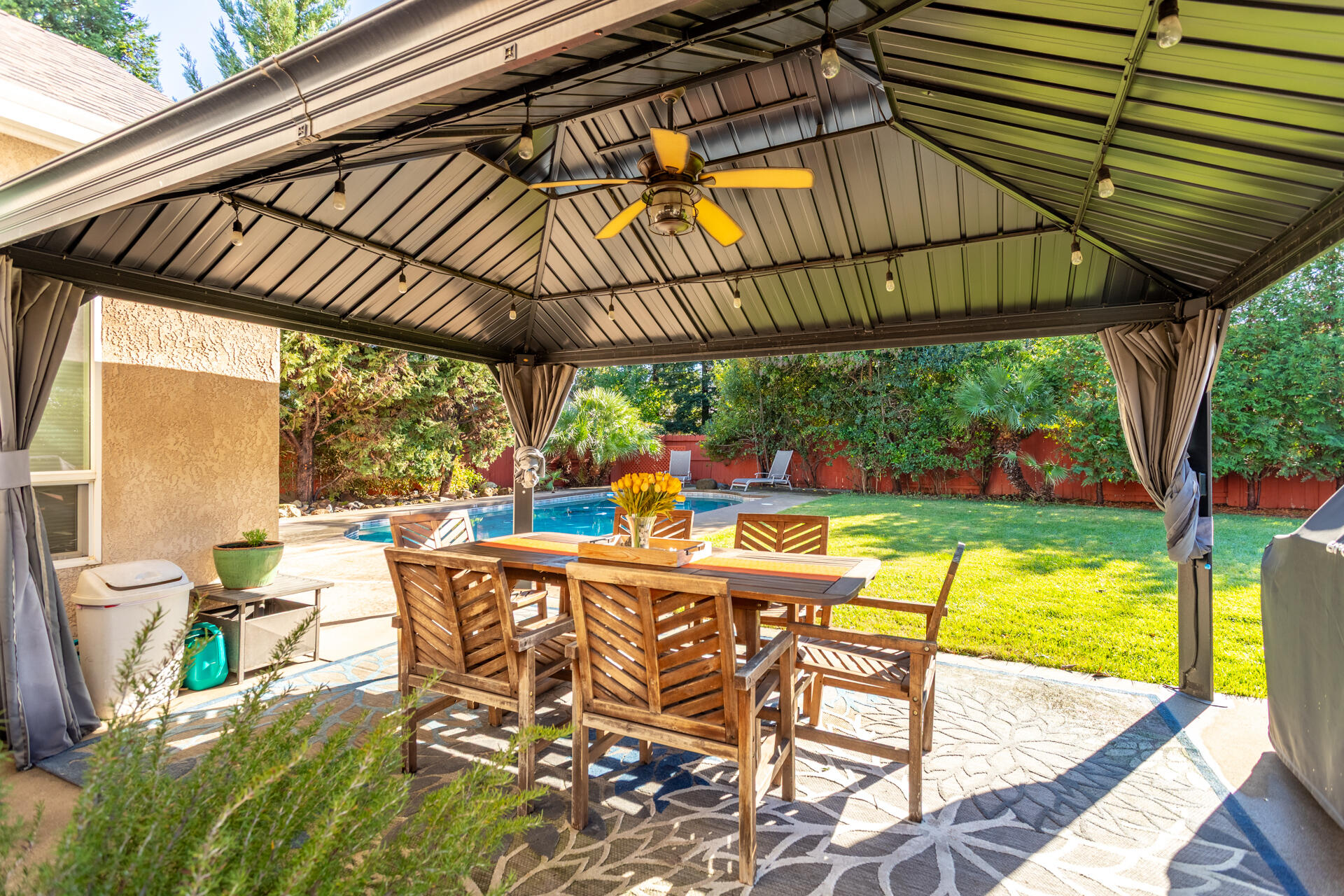 2877 Green Riffle Road Redding, CA 96002 - Photo 24 of 37 a outdoor view with a sitting space