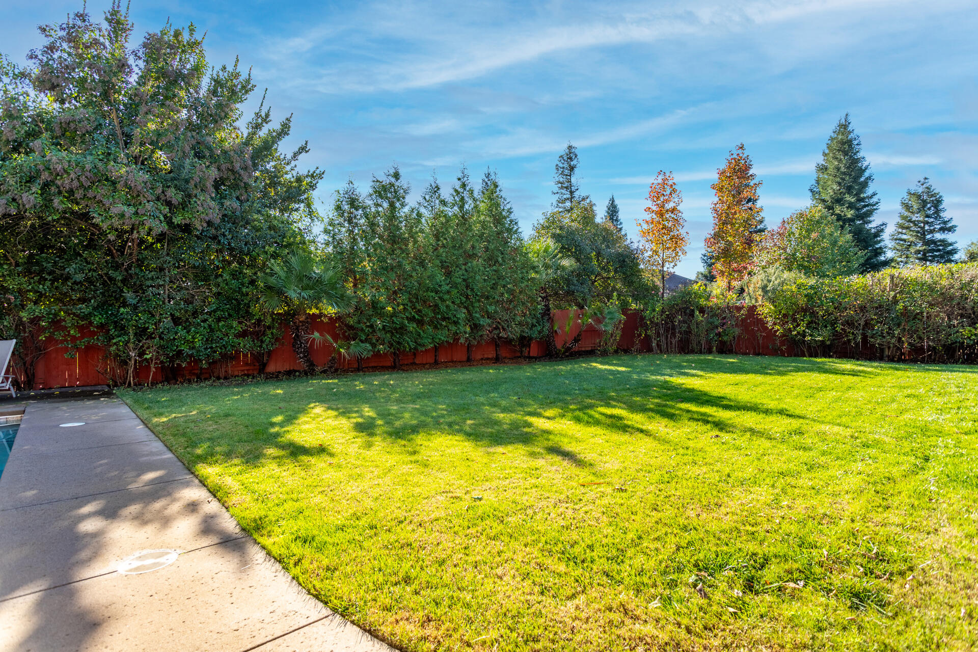 2877 Green Riffle Road Redding, CA 96002 - Photo 25 of 37 a view of yard with swimming pool