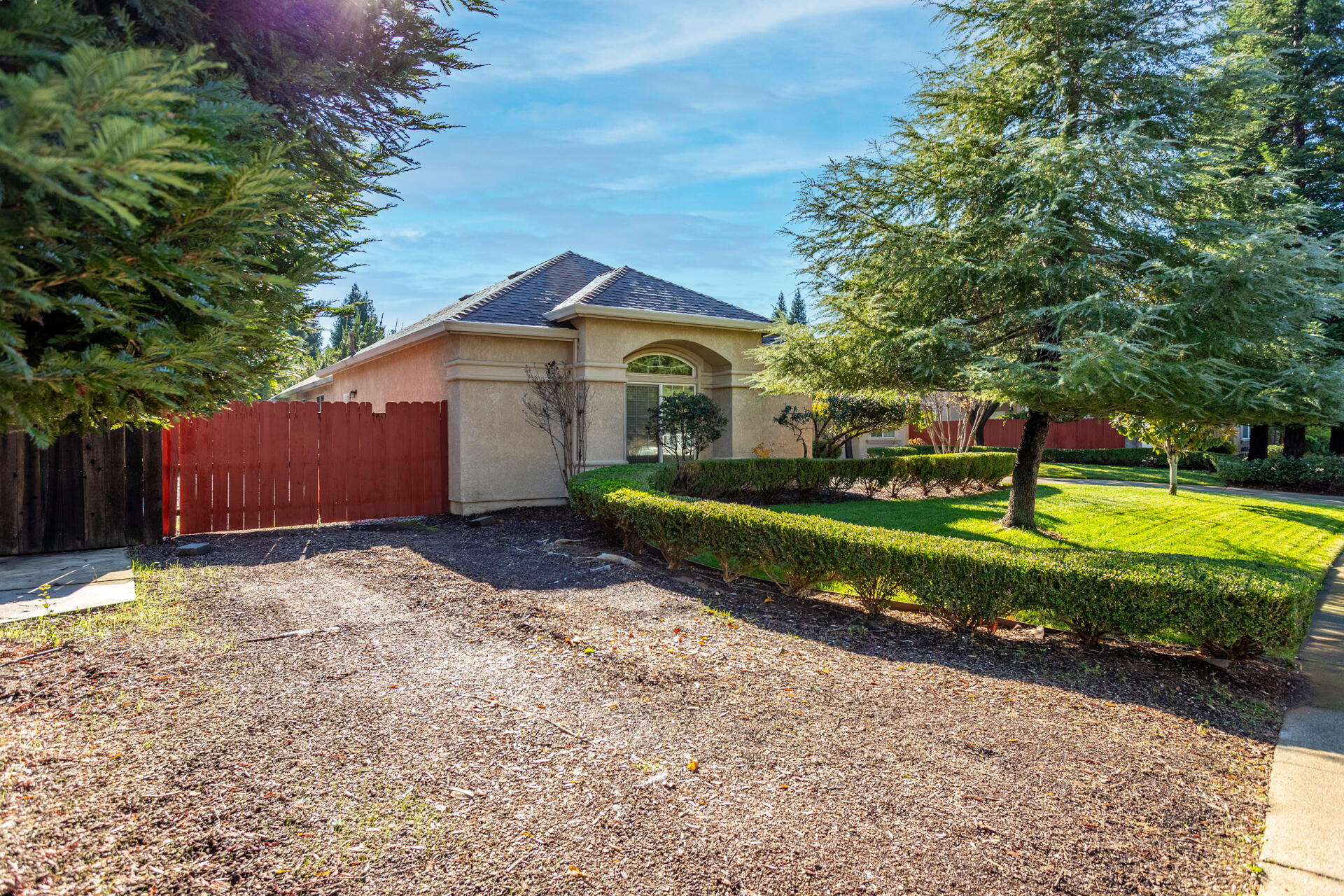 2877 Green Riffle Road Redding, CA 96002 - Photo 34 of 37 a front view of a house with a yard
