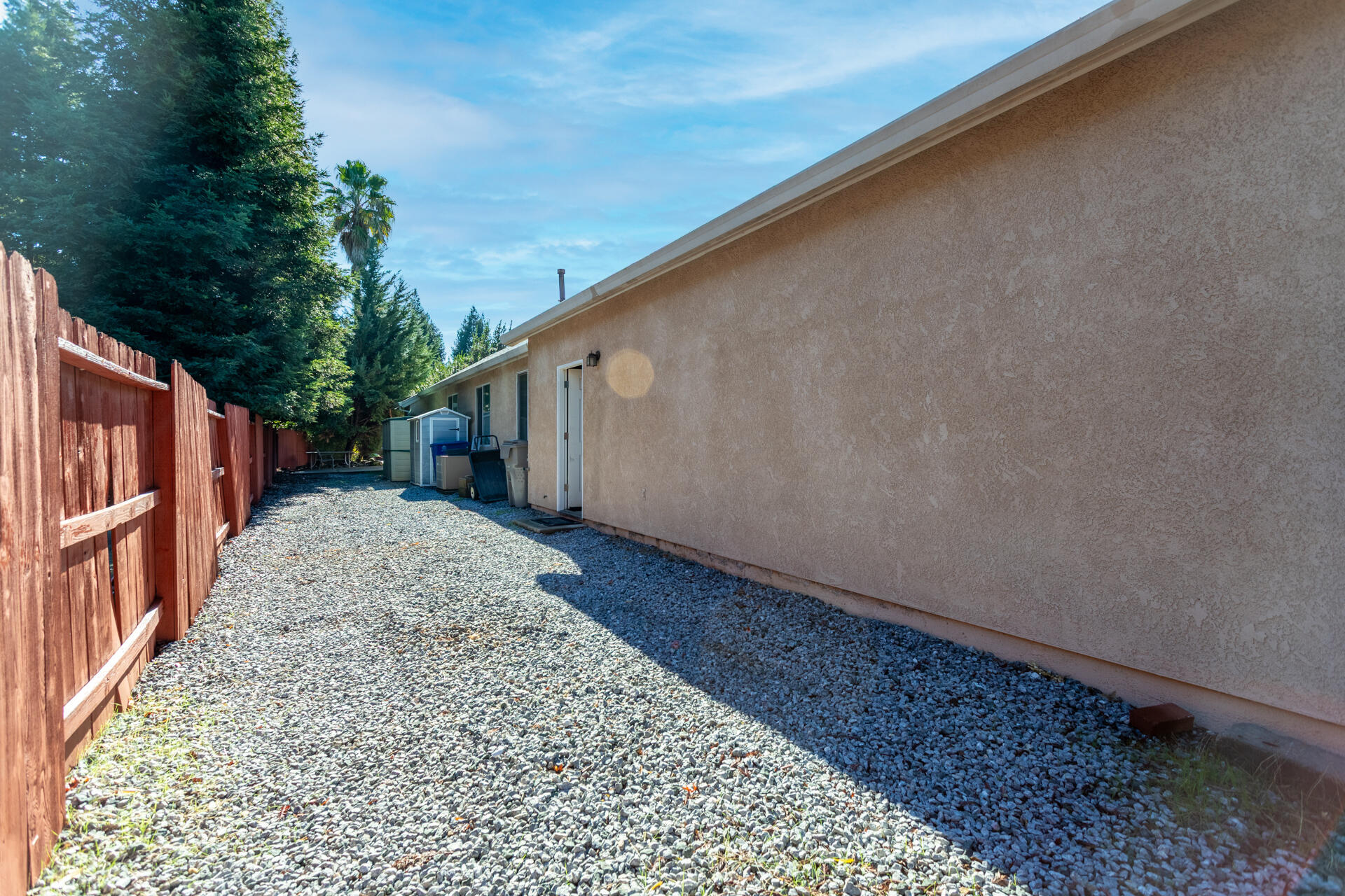 2877 Green Riffle Road Redding, CA 96002 - Photo 35 of 37 a view of a backyard with pathway