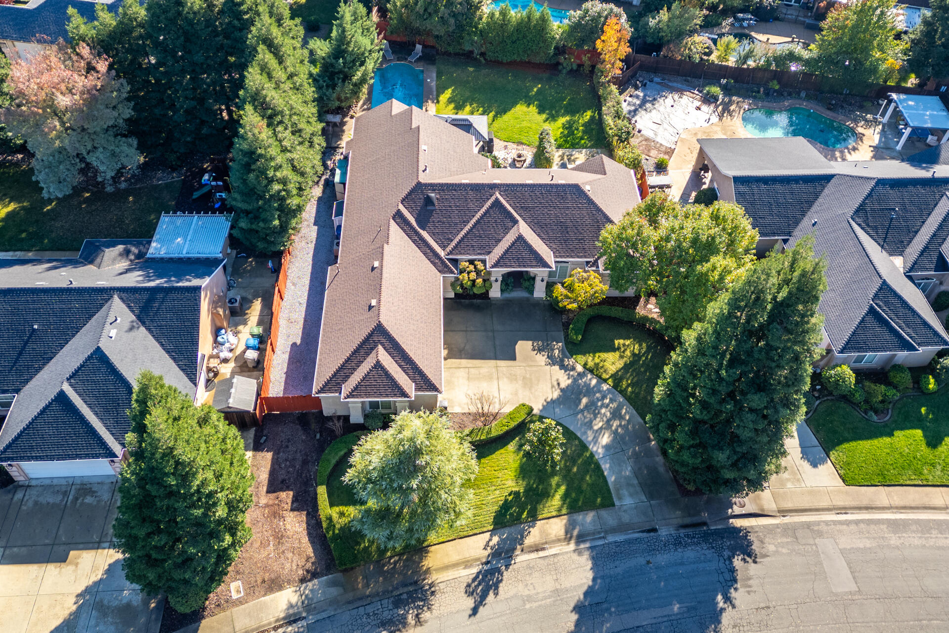 2877 Green Riffle Road Redding, CA 96002 - Photo 37 of 37 an aerial view of a house