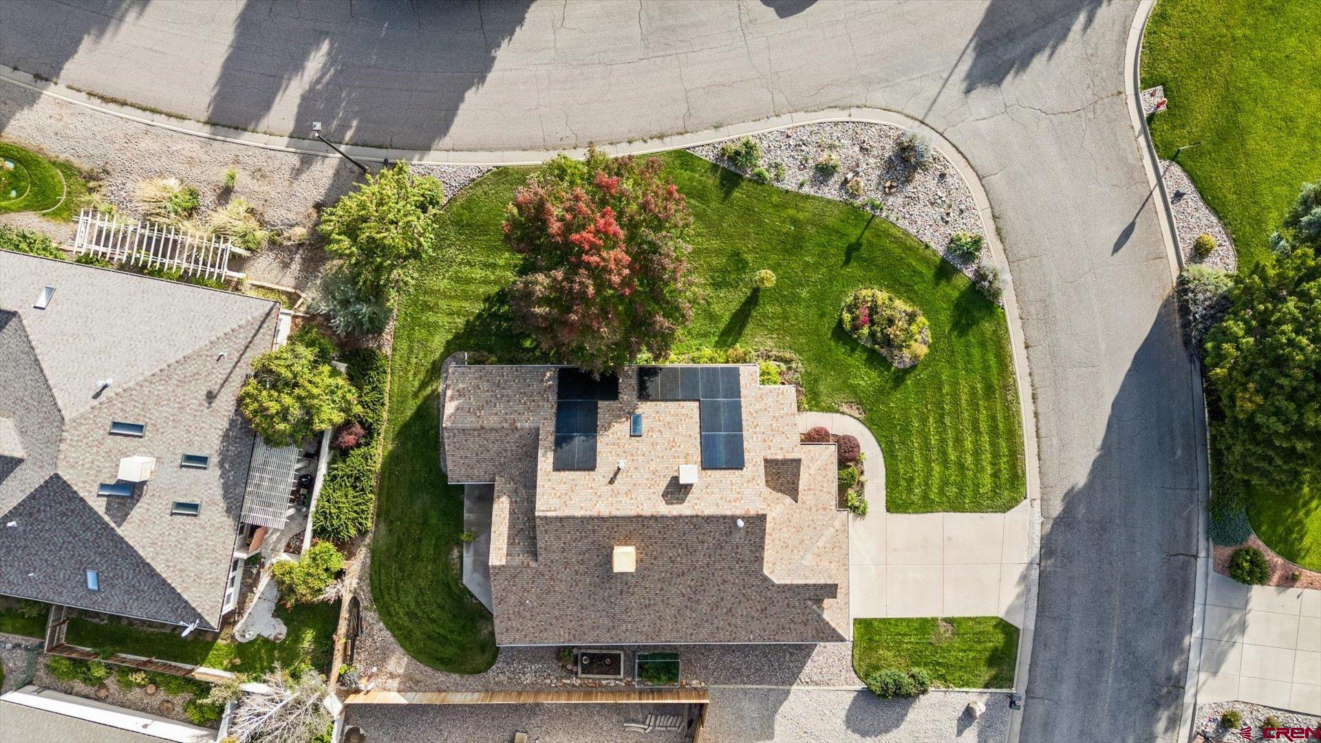 18 Willow Creek Court Parachute, CO 81635 - Photo 8 of 31 an aerial view of a house with garden space and street view