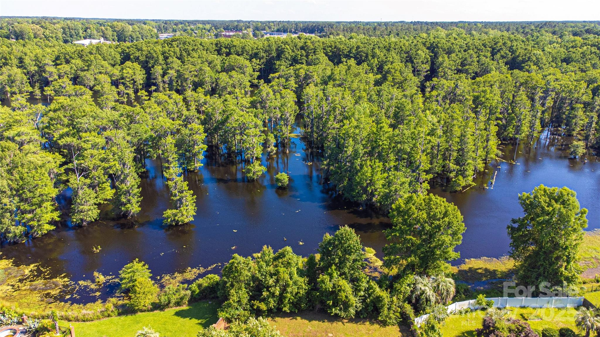 400 Millstone Road Florence, SC 29505 - Photo 43 of 48 a view of a lake with a yard