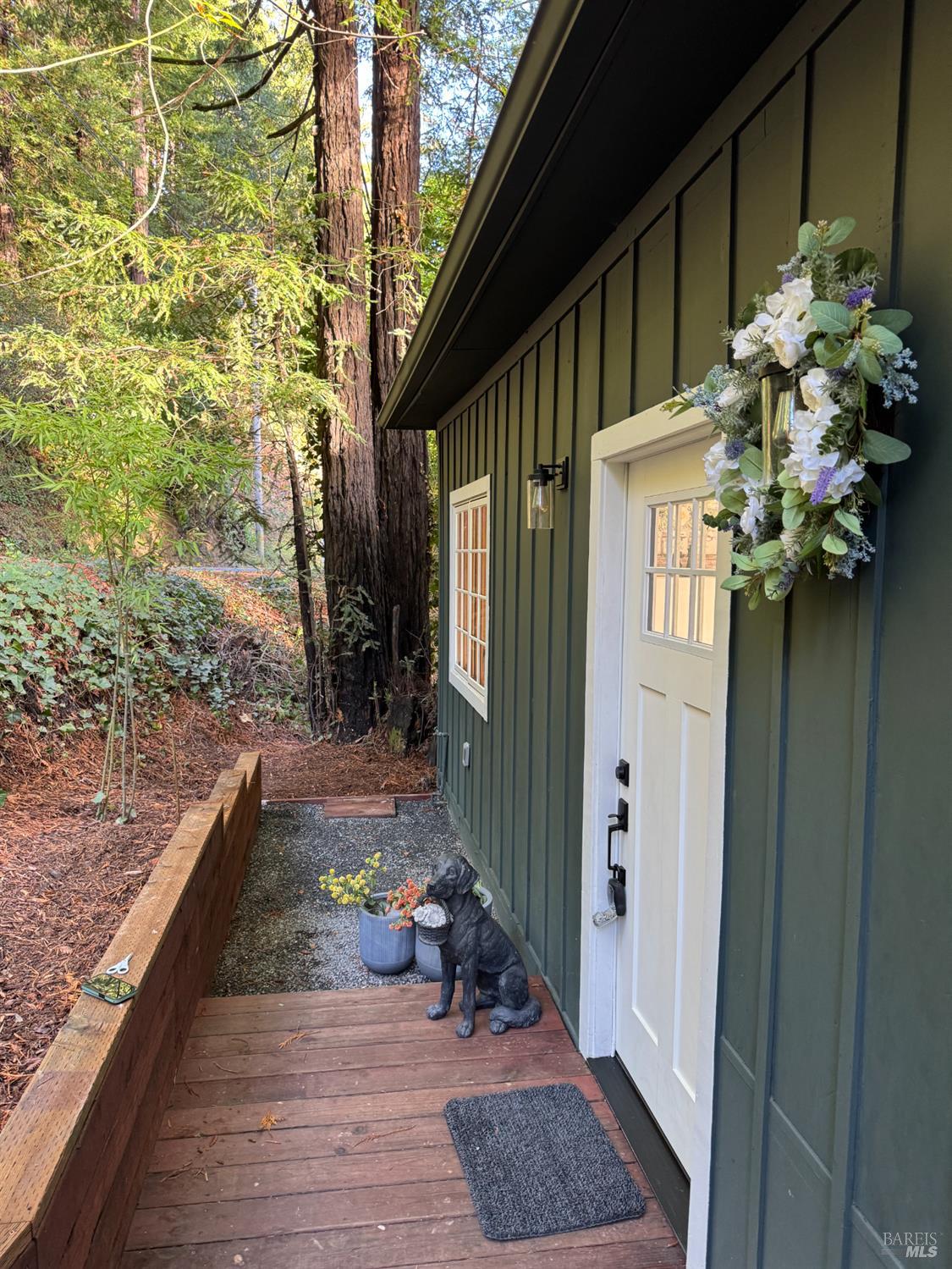 21883 Highway 116 Monte Rio, CA 95462 - Photo 6 of 28 a view of a entryway door of the house