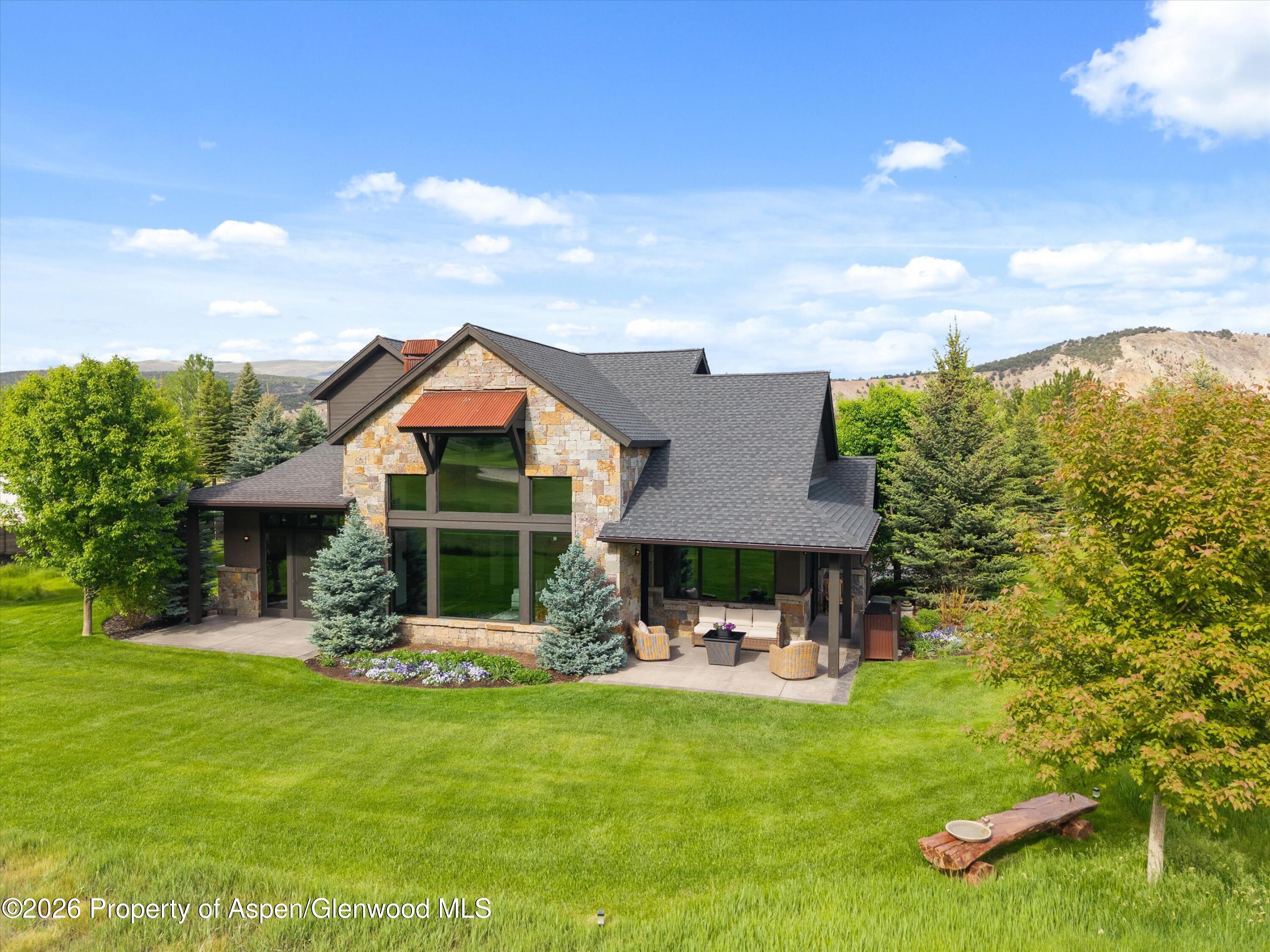 285 Saddleback Road Carbondale, CO 81623 - Photo 45 of 55 rear view of home