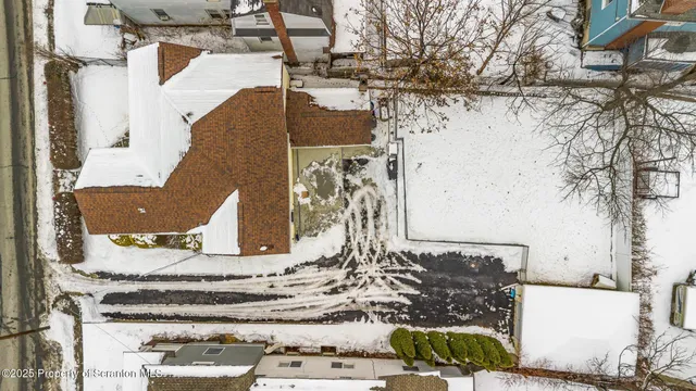 a view of a house with a patio