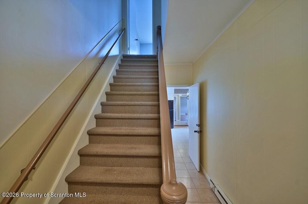 431 Center Street Clarks Summit, PA 18411 - Photo 2 of 7 Inside staircase