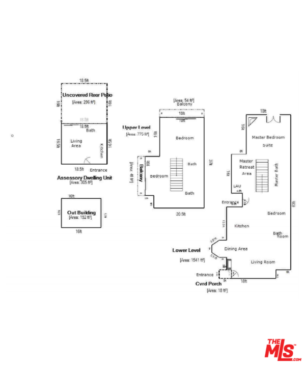 543 Westmount Drive West Hollywood, CA 90048 - Photo 44 of 44 a picture of a floor plan