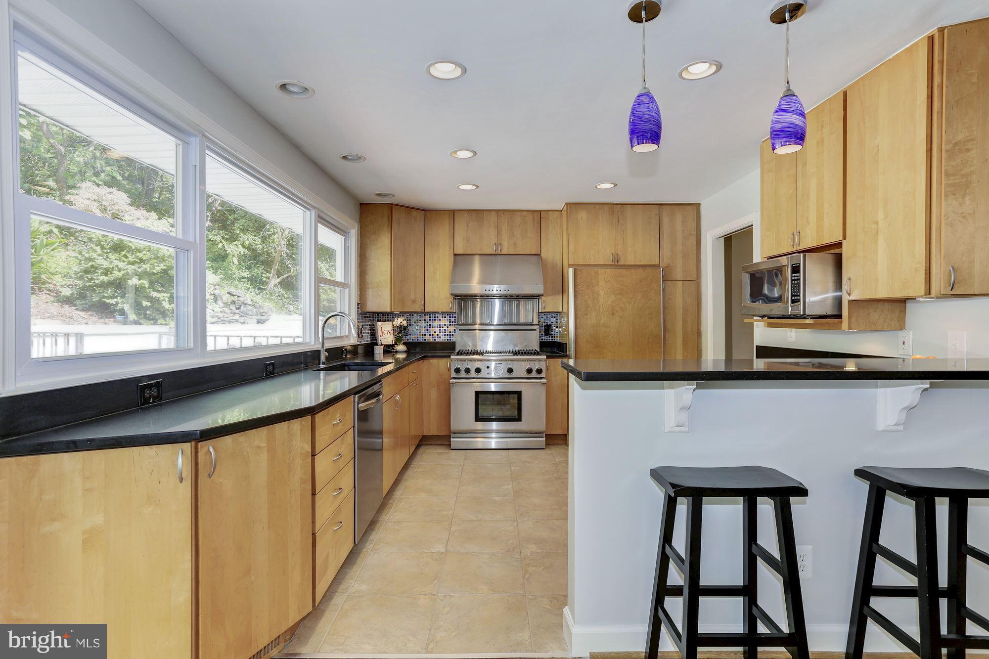 1806 Courtland Road Alexandria, VA 22306 - Photo 10 of 30 Gorgeous Kitchen w/ Abundance of Natural Light