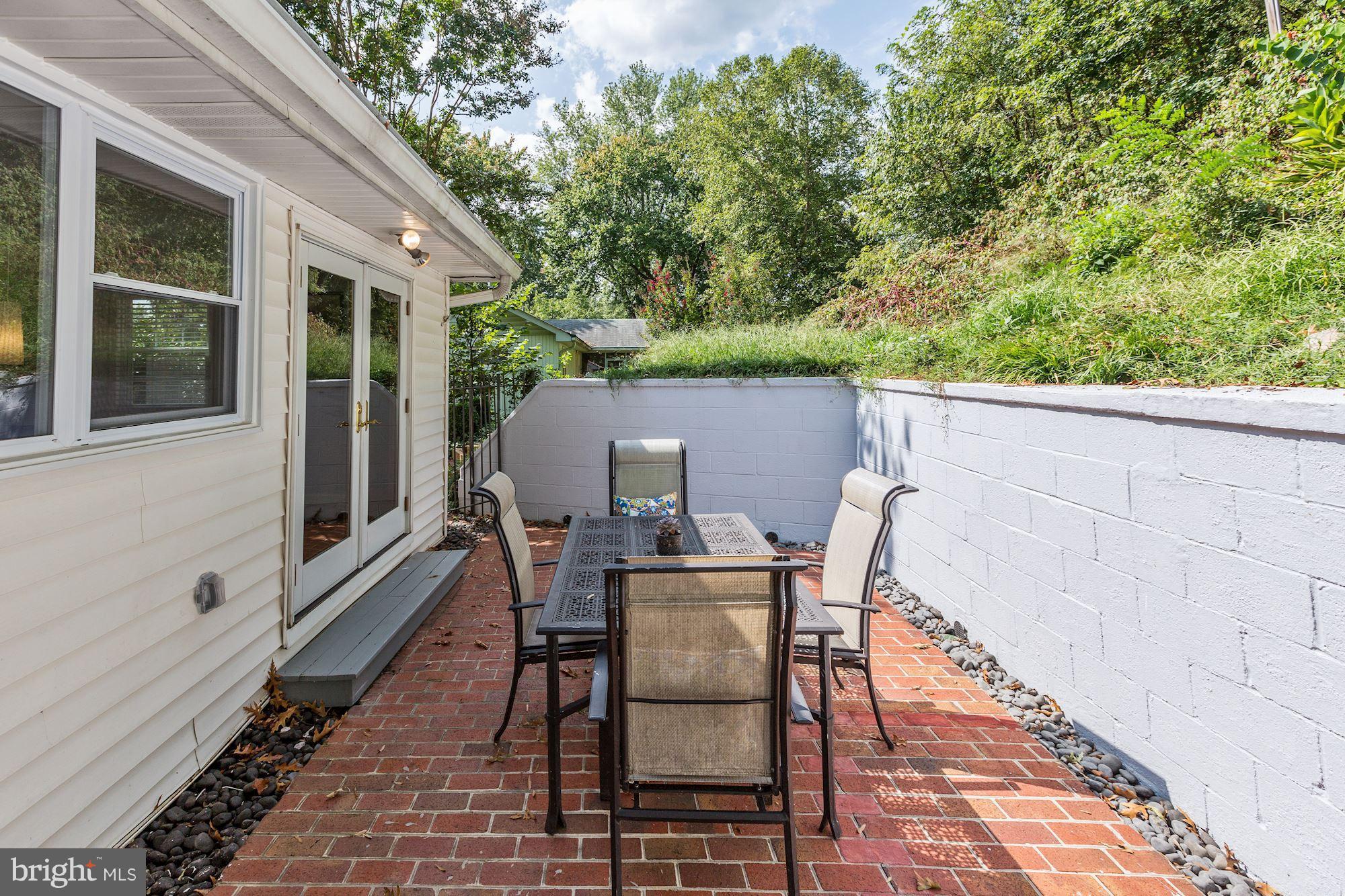1806 Courtland Road Alexandria, VA 22306 - Photo 26 of 30 Relaxing Patio and a Back Deck
