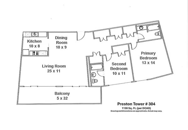 $250,000 | 6211 West Northwest Highway, Unit 304, Dallas, TX 75225