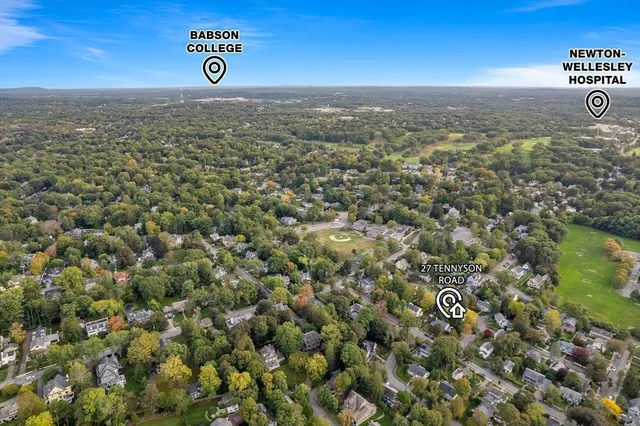 $1,829,000 | 27 Tennyson Road, Newton, MA 02465