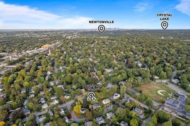$1,829,000 | 27 Tennyson Road, Newton, MA 02465