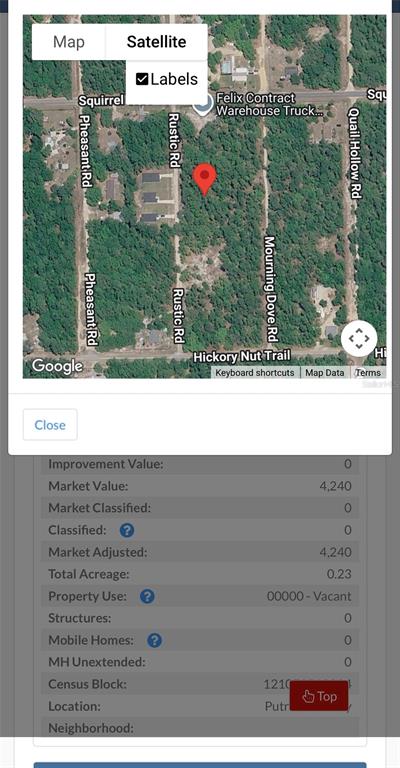 408 Rustic Road Satsuma, FL 32189 - Photo 2 of 4 Gallery Image 2