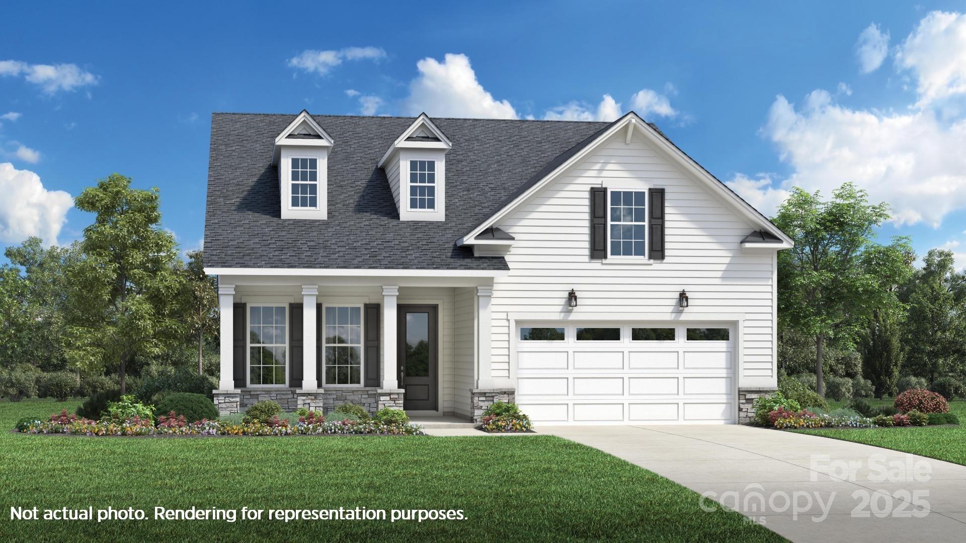 3679 Blue Pne Drive, Unit 179 Indian Land, SC 29707 - Photo 1 of 20 a front view of a house with a garden and yard