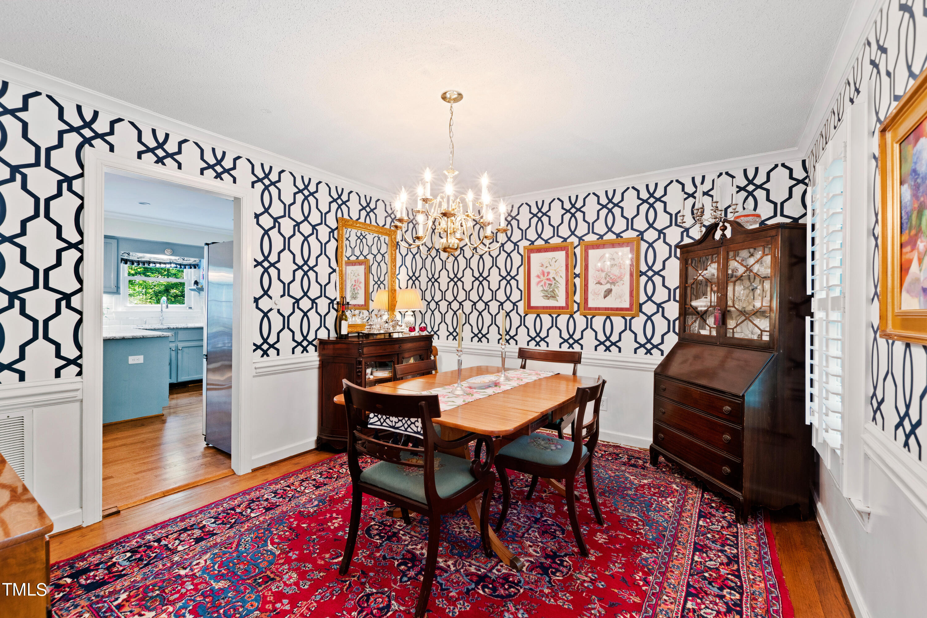 10212 Bushveld Lane Raleigh, NC 27613 - Photo 5 of 51 a view of a livingroom and dining room