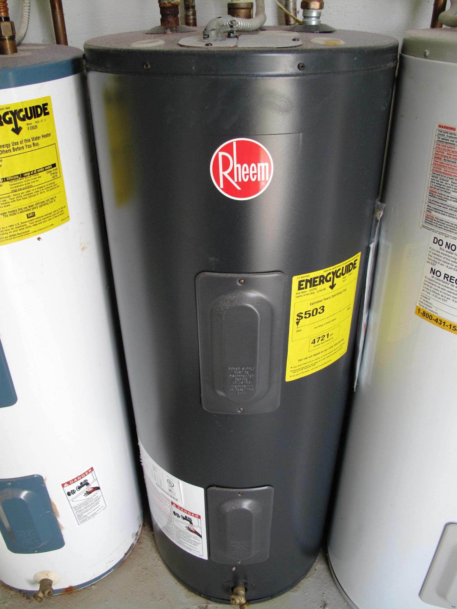 1317 High Point Way Southeast, Unit C Delray Beach, FL 33445 - Photo 34 of 40 Water heater 6 years old